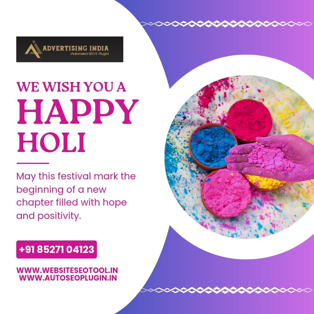 Happy Holi from Advertising India 